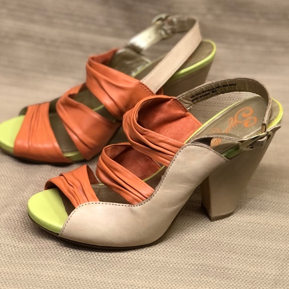 Seychelles Shoes - Seychelles Coral Strappy Slingback Sandal Heels